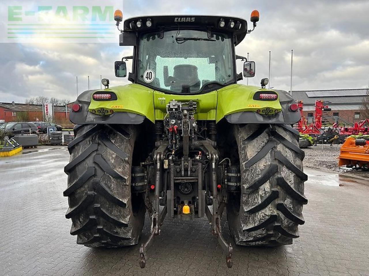 Tracteur agricole CLAAS axion 810 cmatic ( getriebe neu ) CMATIC