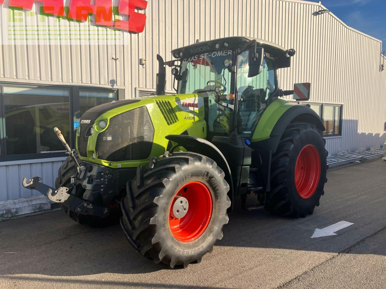 Tracteur agricole CLAAS axion 810 cmatic s5 CMATIC
