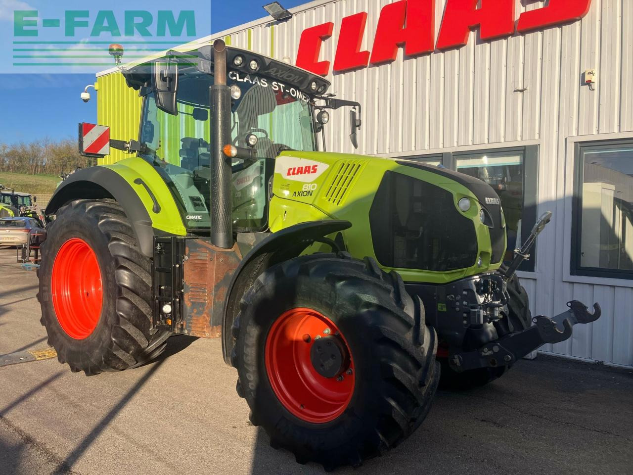 Tracteur agricole CLAAS axion 810 cmatic s5 CMATIC