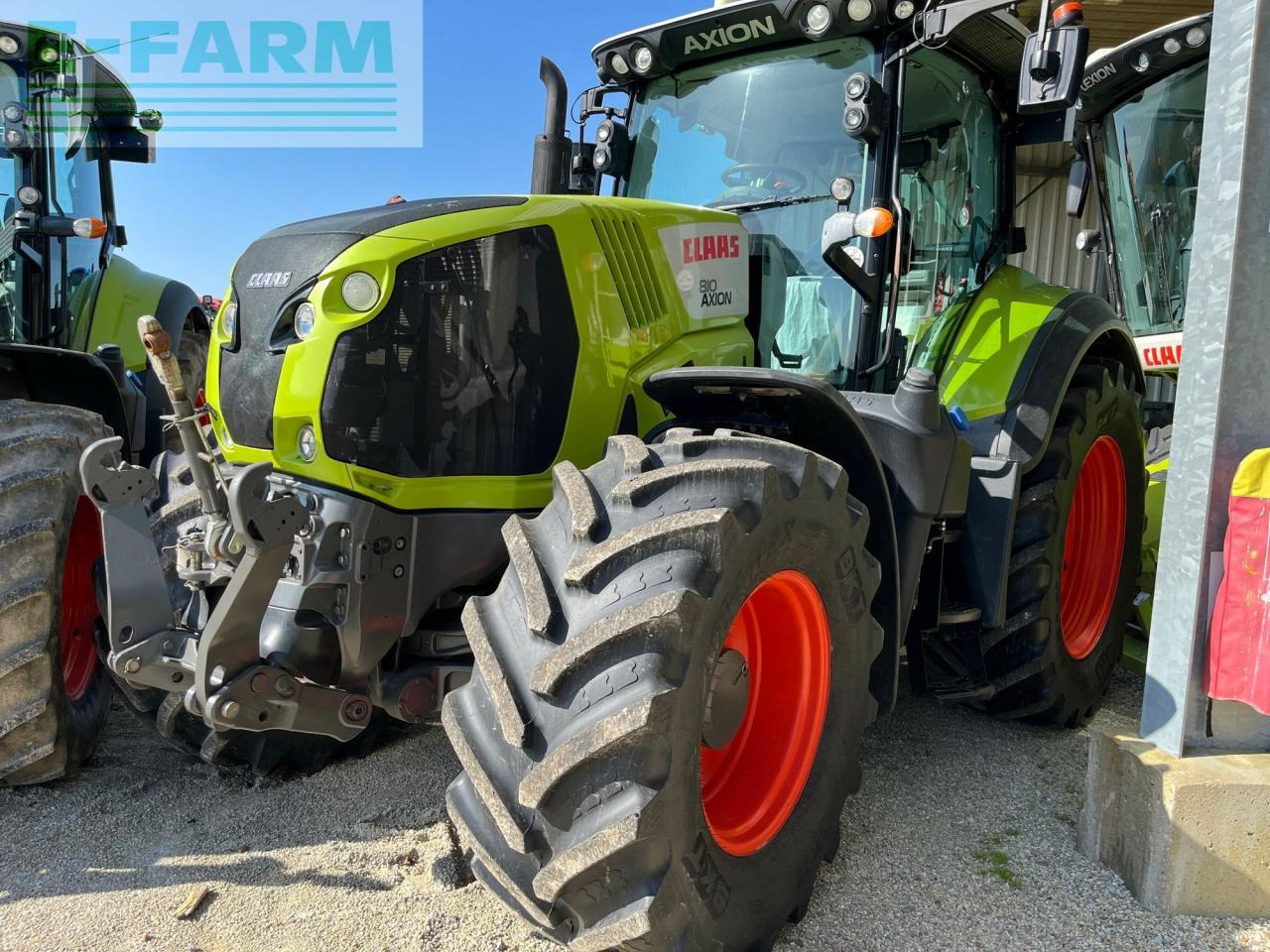 Tracteur agricole CLAAS axion 810 t4f cmatic CMATIC