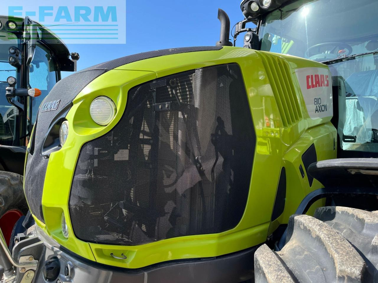 Tracteur agricole CLAAS axion 810 t4f cmatic CMATIC