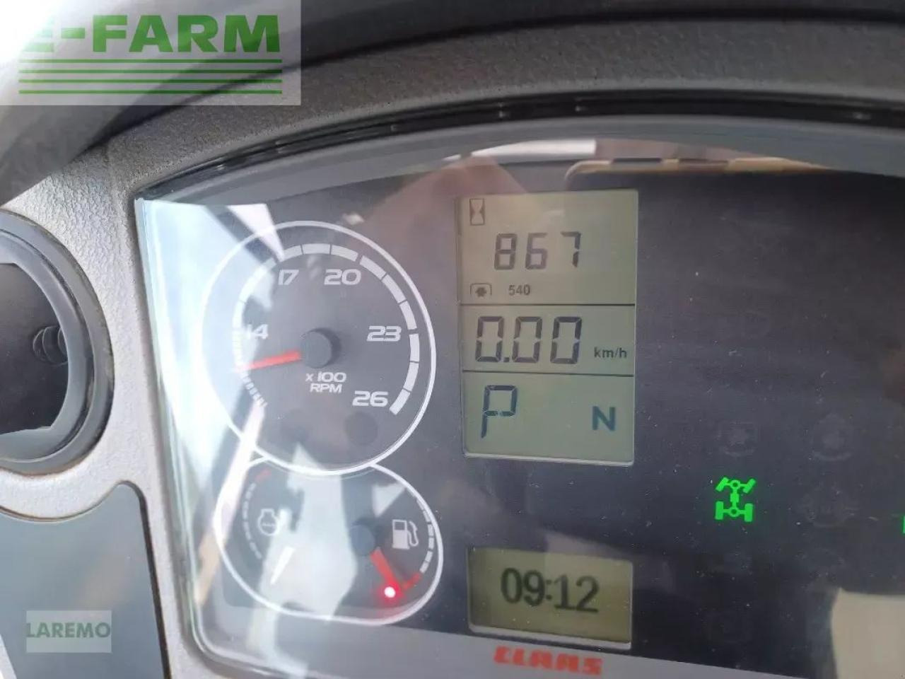 Tracteur agricole CLAAS axion 820 cmatic cebis CMATIC CEBIS