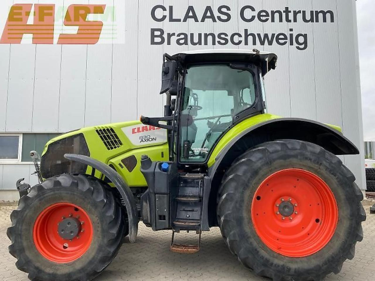 Tracteur agricole CLAAS axion 830