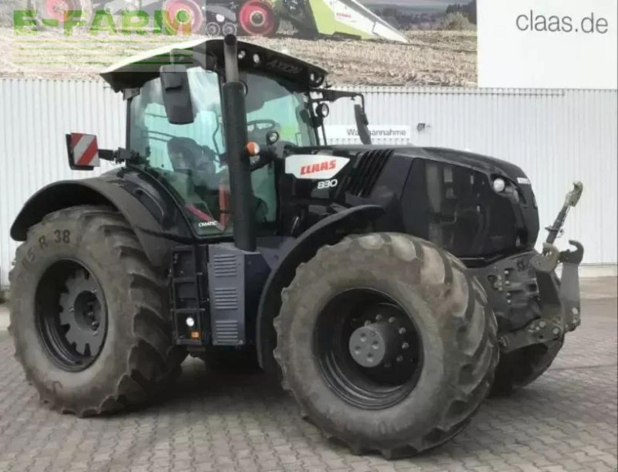 Tracteur agricole CLAAS axion 830