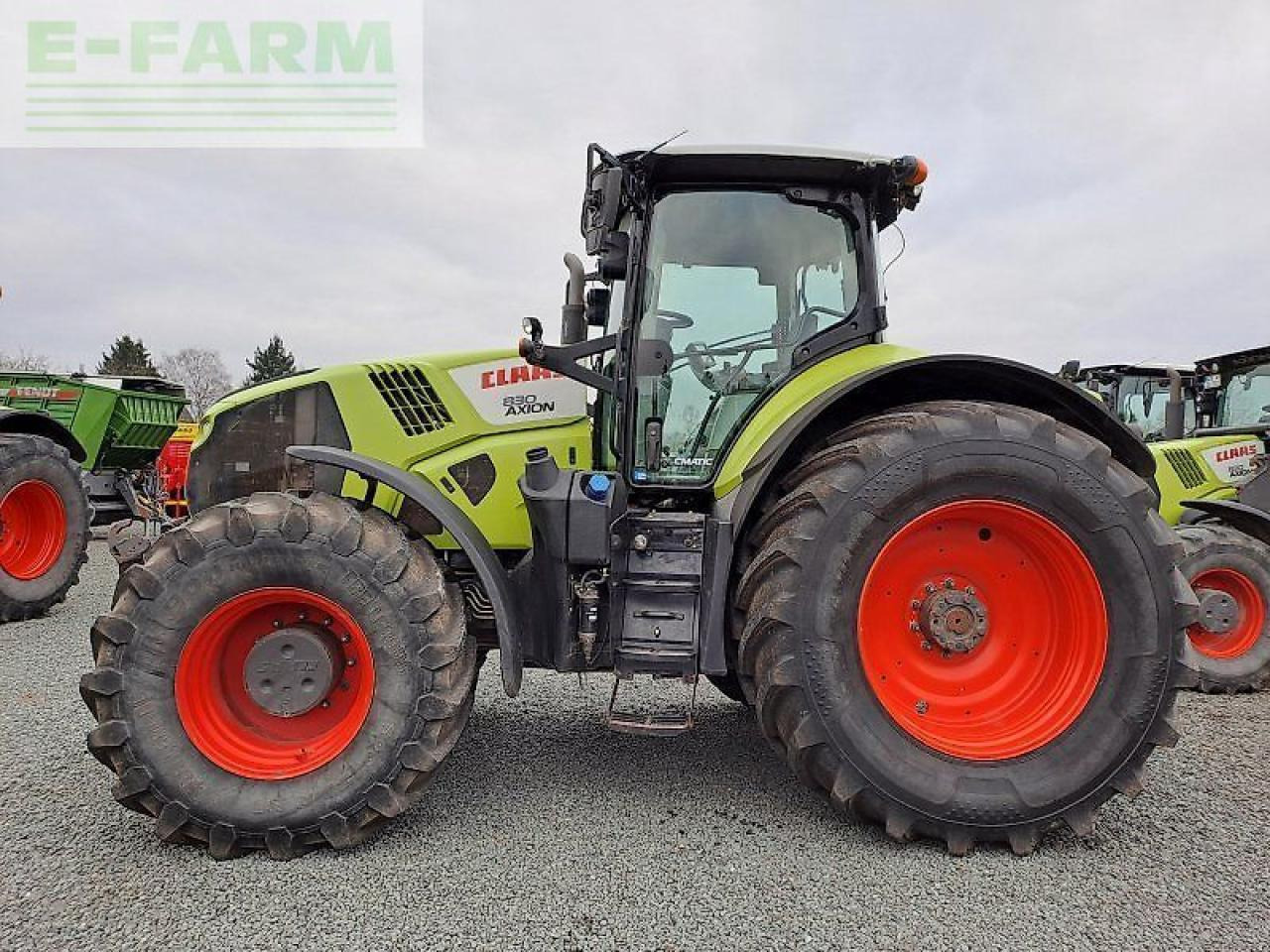 Tracteur agricole CLAAS axion 830 c-matic CMATIC