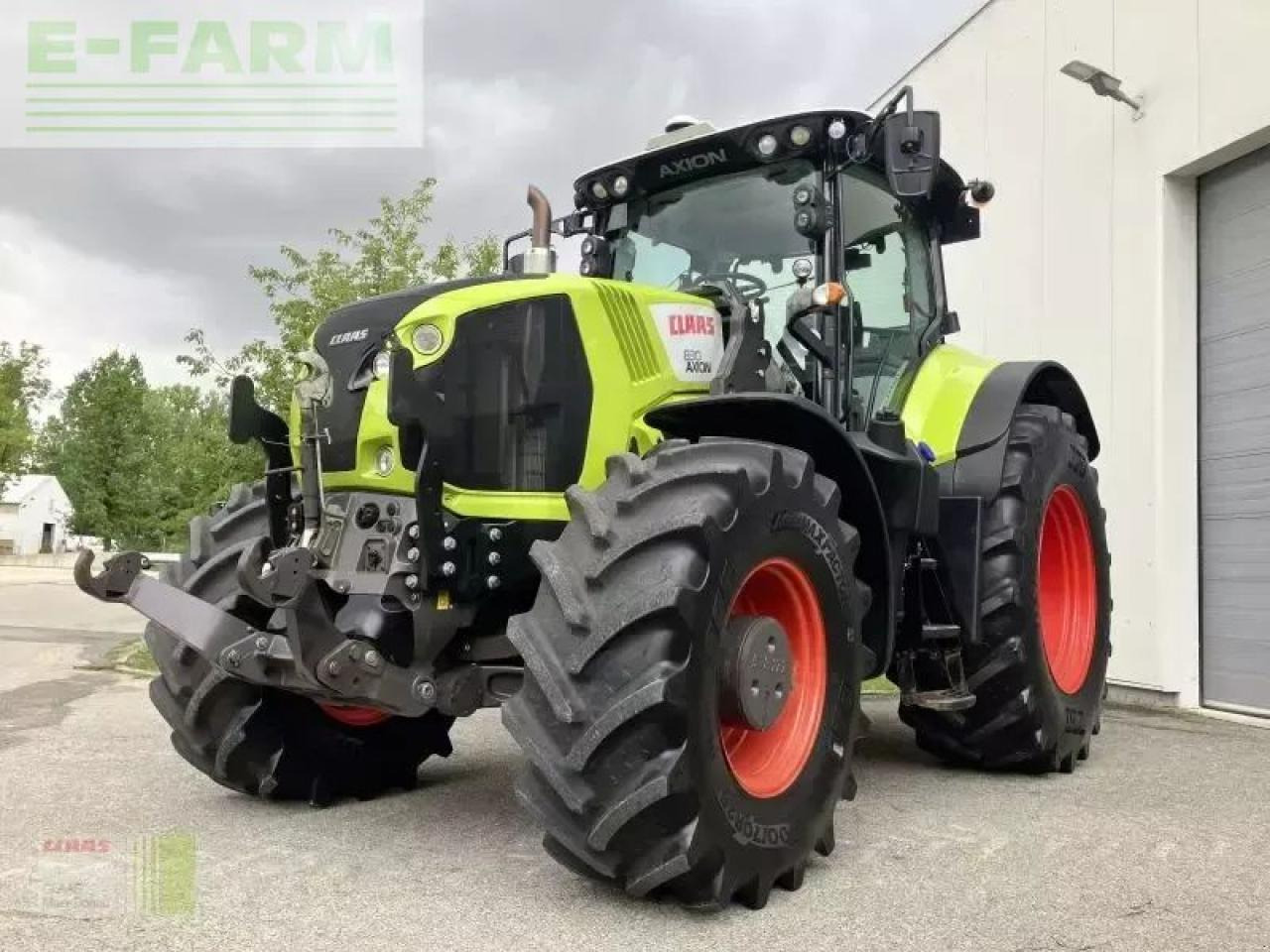 Tracteur agricole CLAAS axion 830 c-matic CMATIC