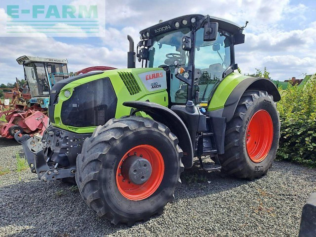 Tracteur agricole CLAAS axion 830 c-matic CMATIC