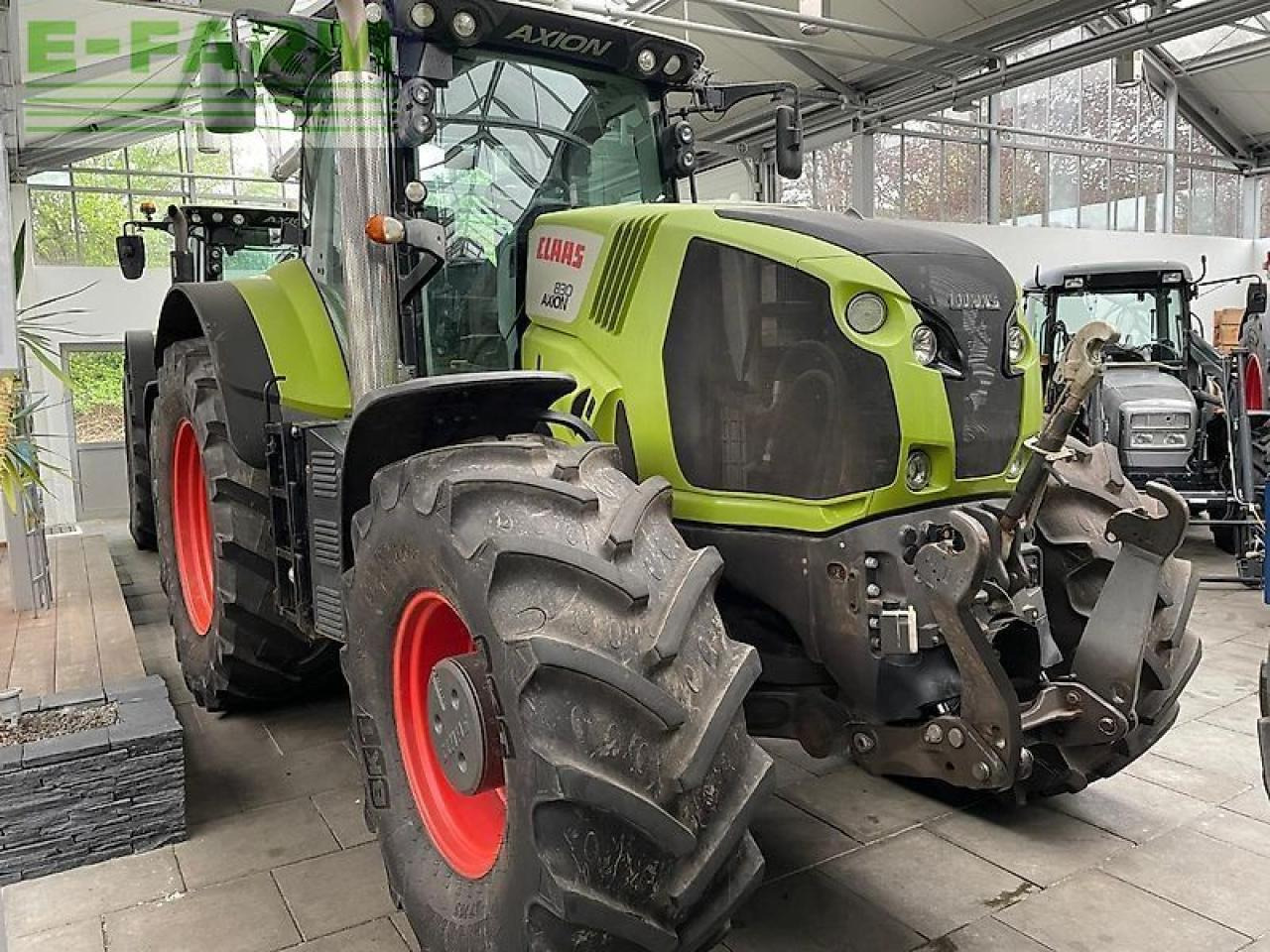 Tracteur agricole CLAAS axion 830 c-matic CMATIC