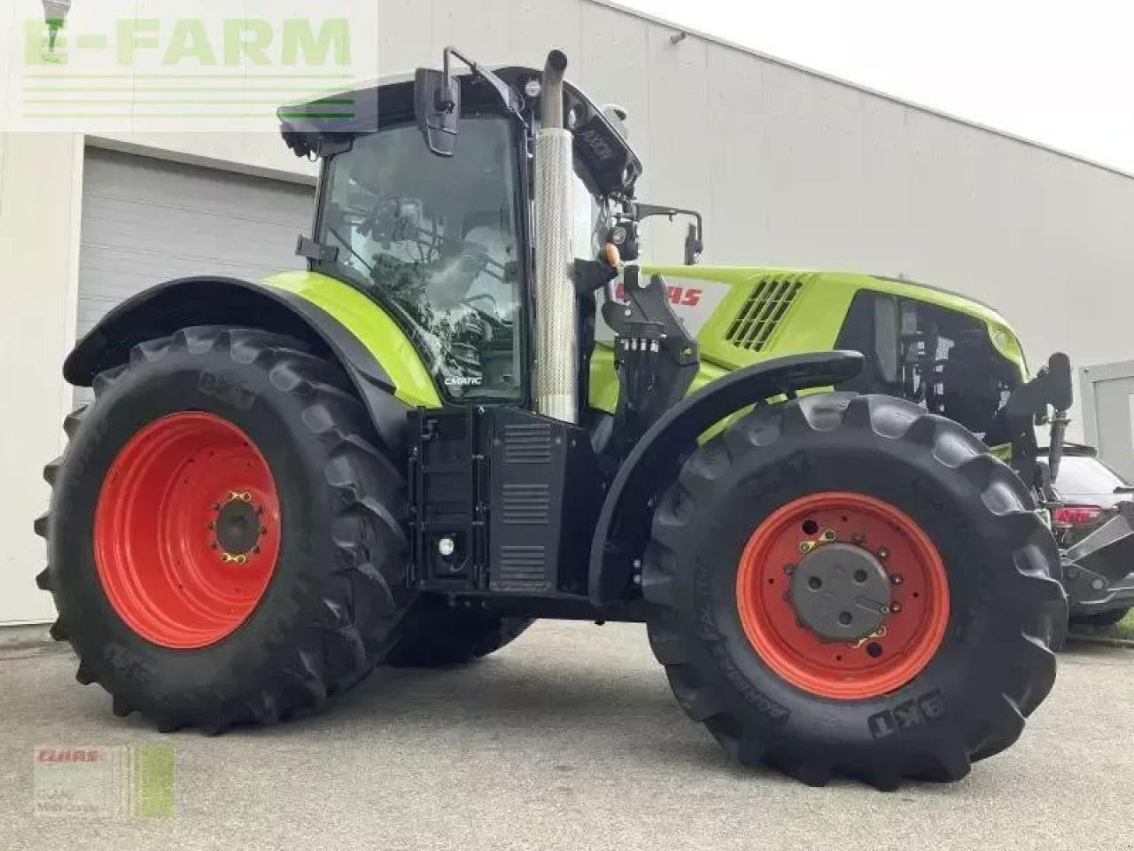 Tracteur agricole CLAAS axion 830 c-matic CMATIC