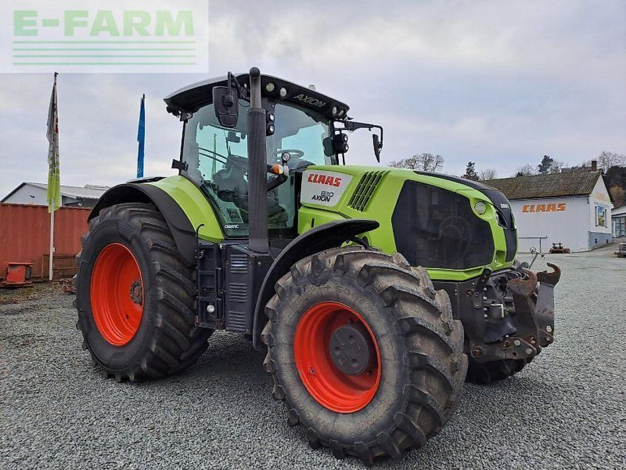 Tracteur agricole CLAAS axion 830 c-matic CMATIC
