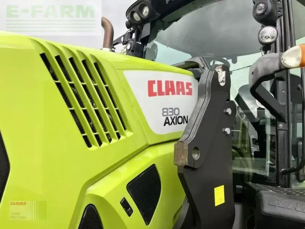Tracteur agricole CLAAS axion 830 c-matic CMATIC