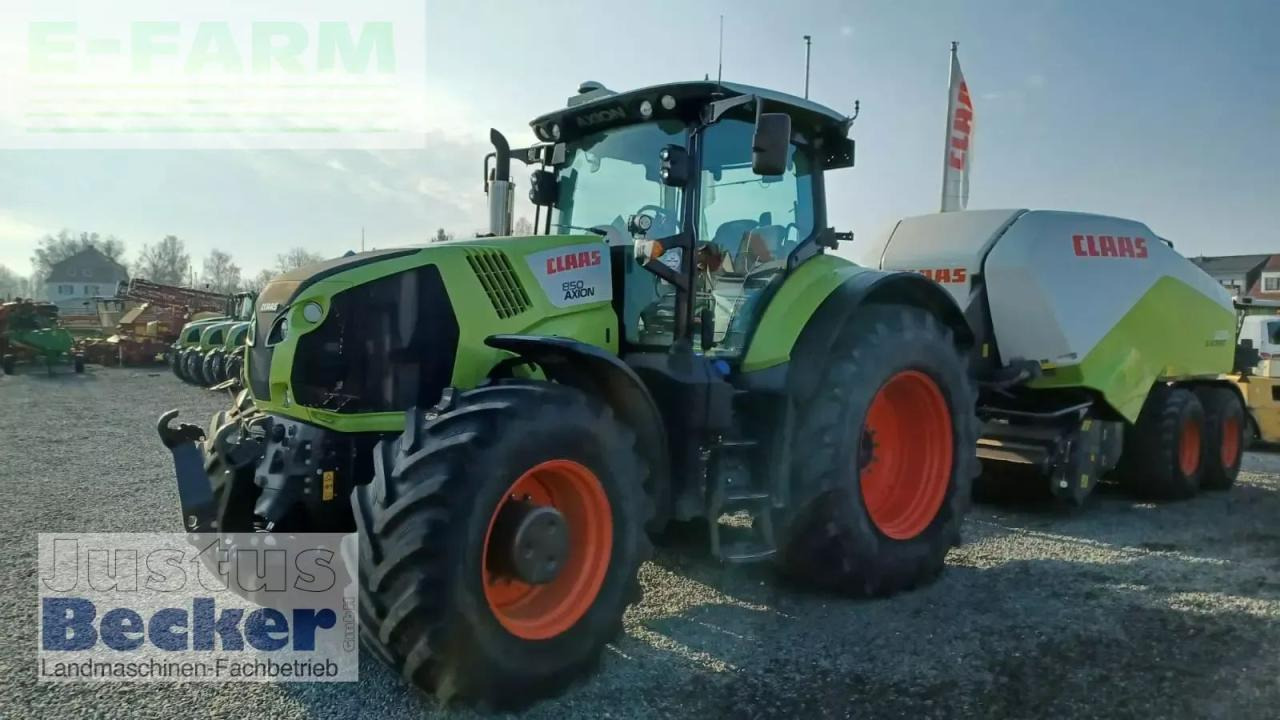 Tracteur agricole CLAAS axion 830 c-matic CMATIC