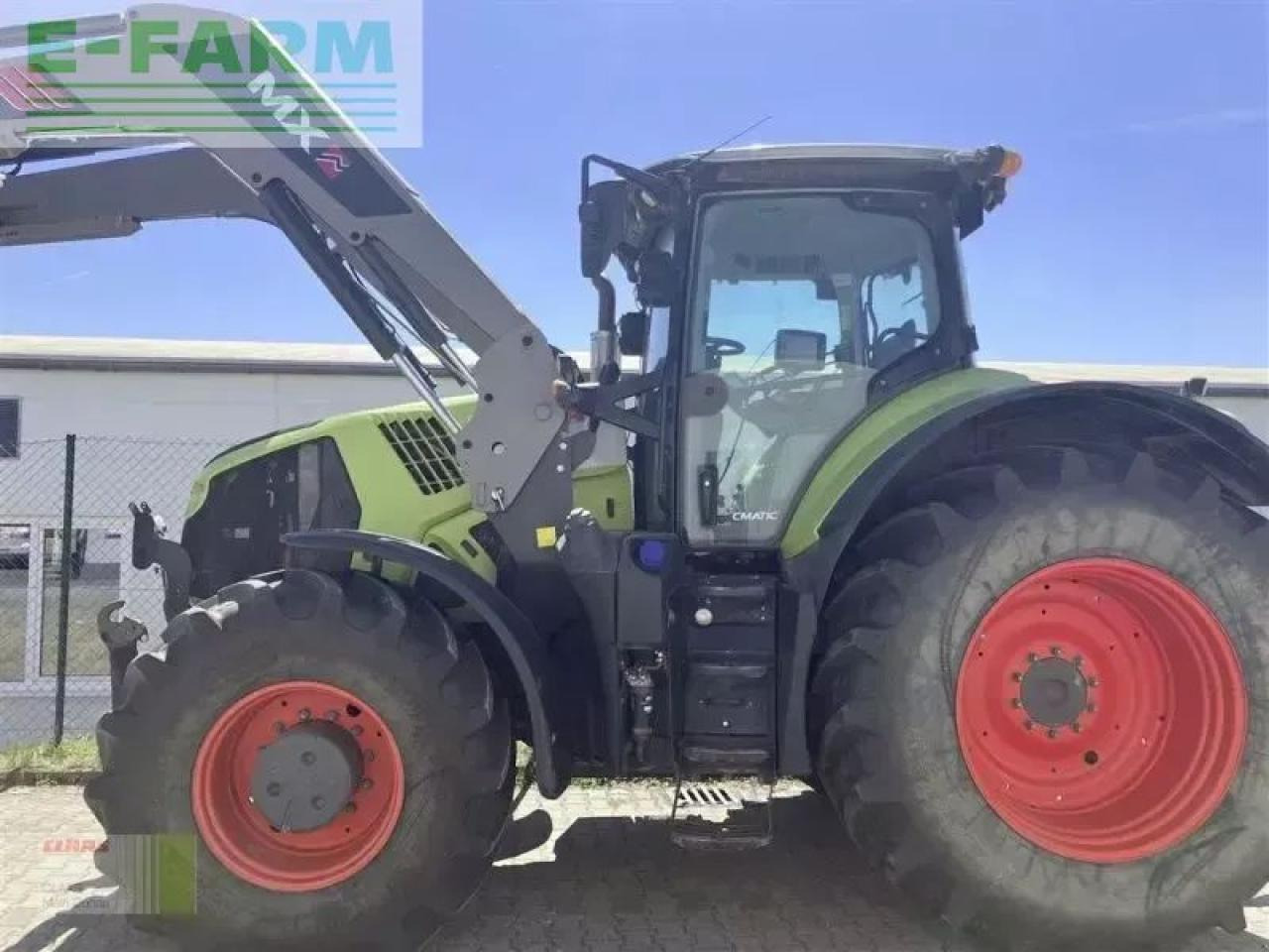 Tracteur agricole CLAAS axion 830 c-matic CMATIC