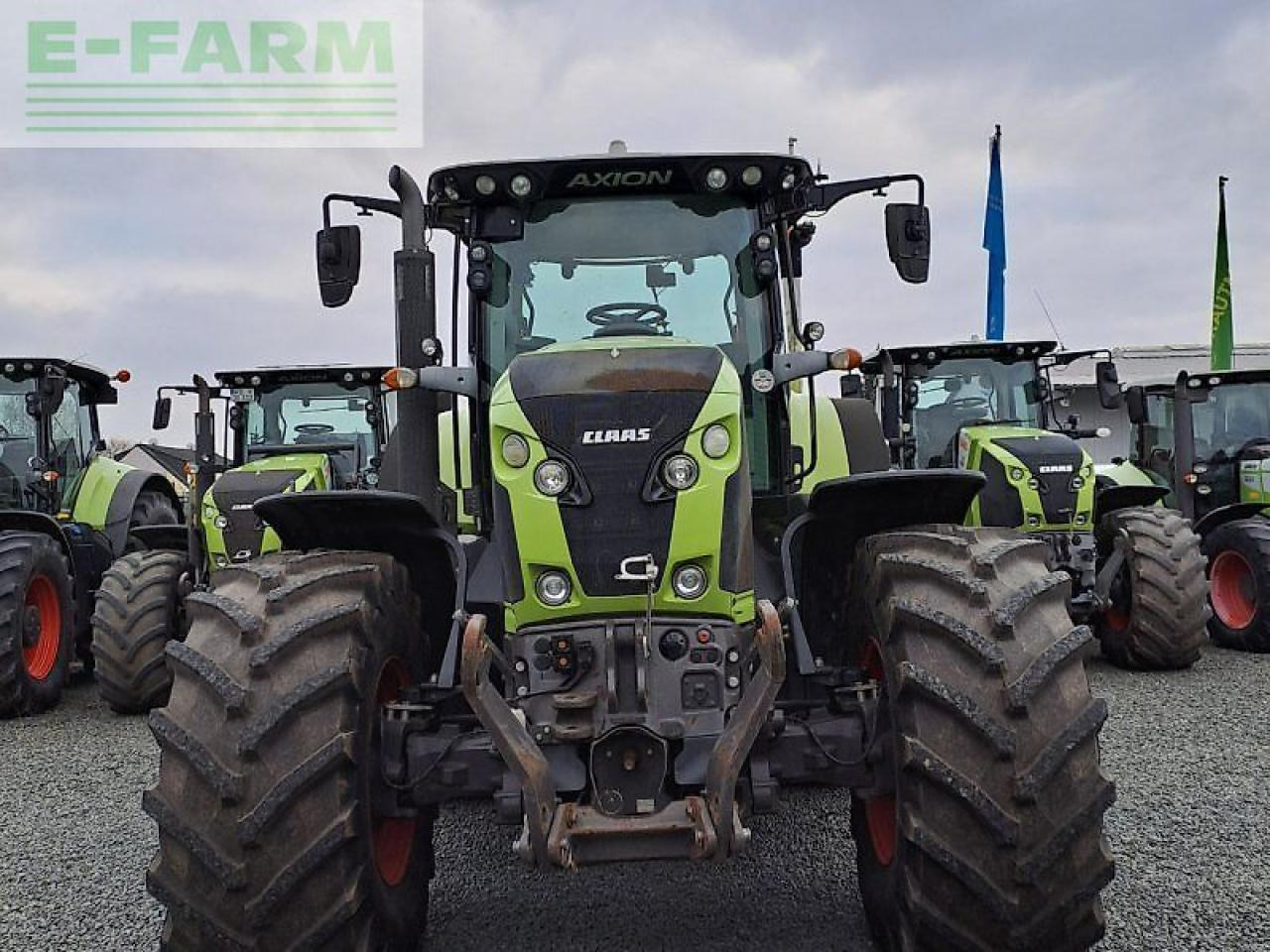 Tracteur agricole CLAAS axion 830 c-matic CMATIC