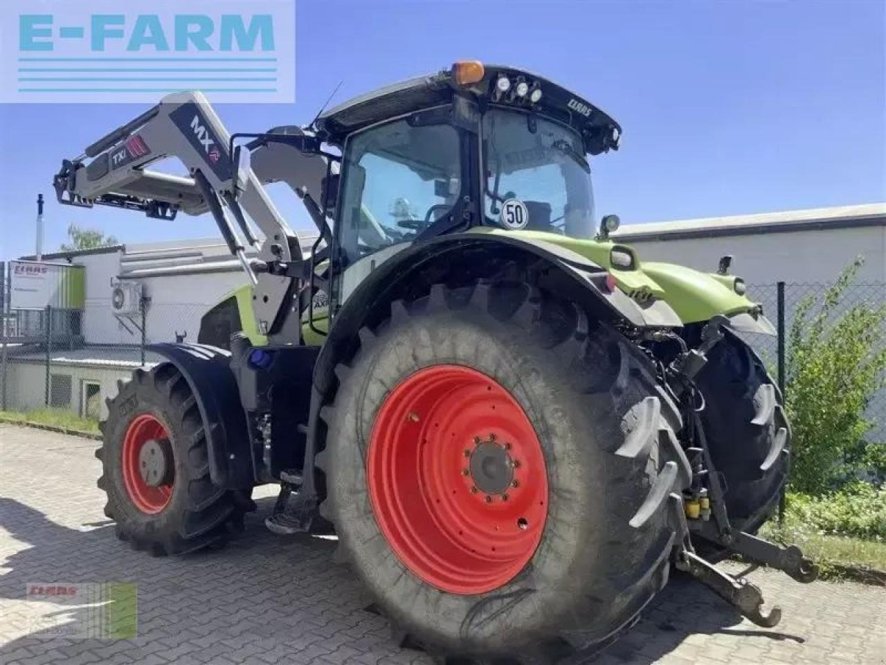 Tracteur agricole CLAAS axion 830 c-matic CMATIC