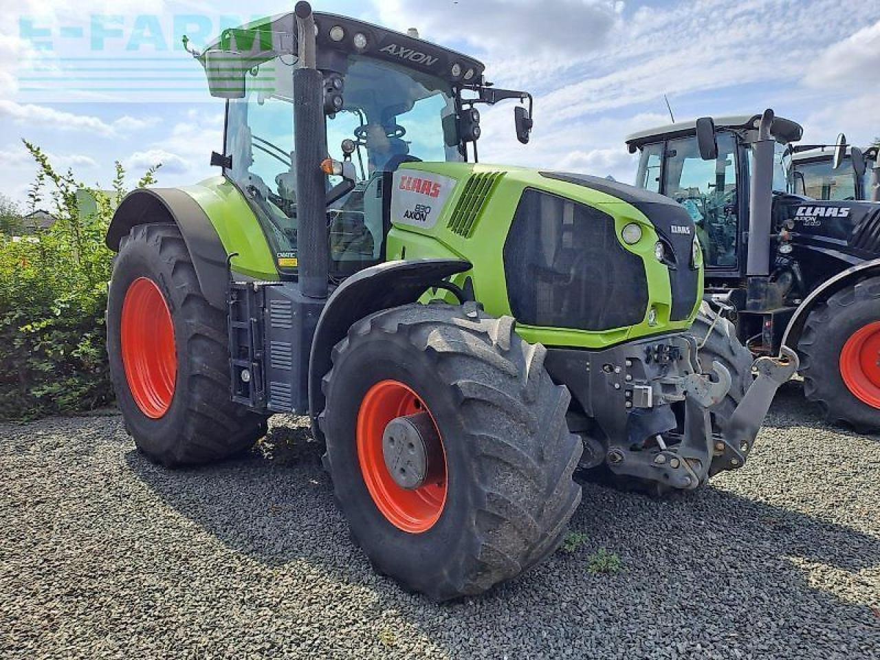 Tracteur agricole CLAAS axion 830 c-matic CMATIC