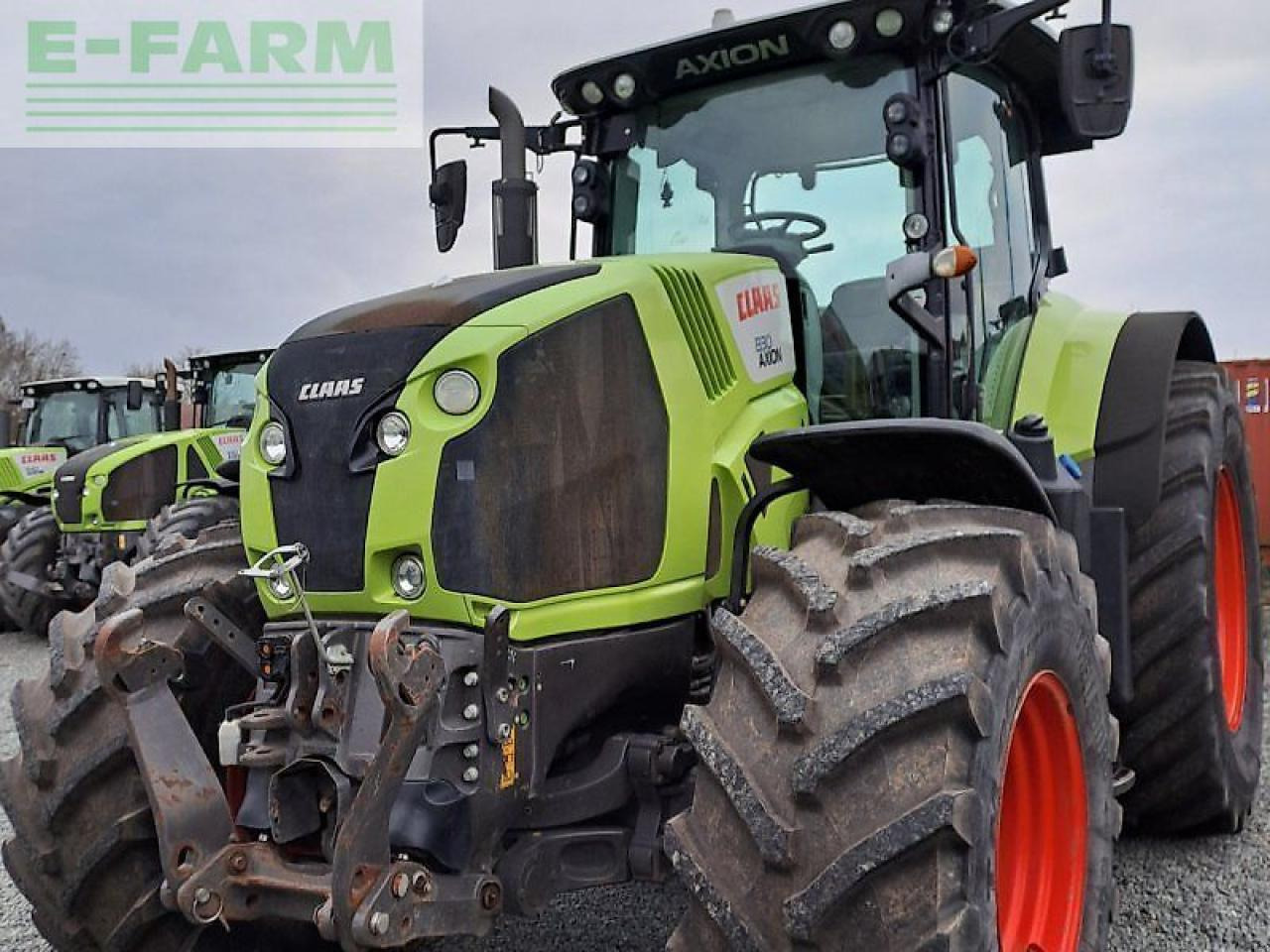 Tracteur agricole CLAAS axion 830 c-matic CMATIC