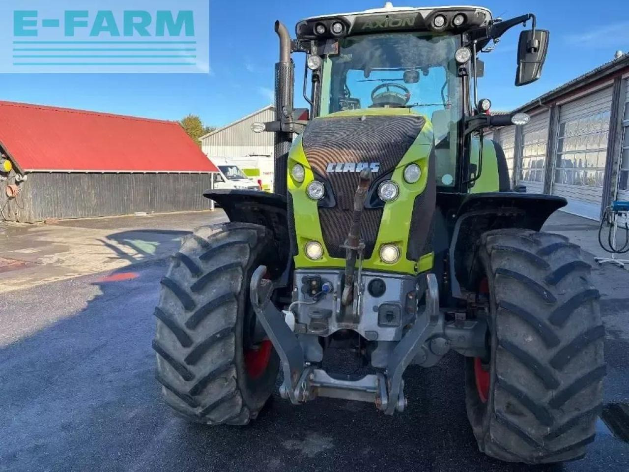 Tracteur agricole CLAAS axion 830 cebis