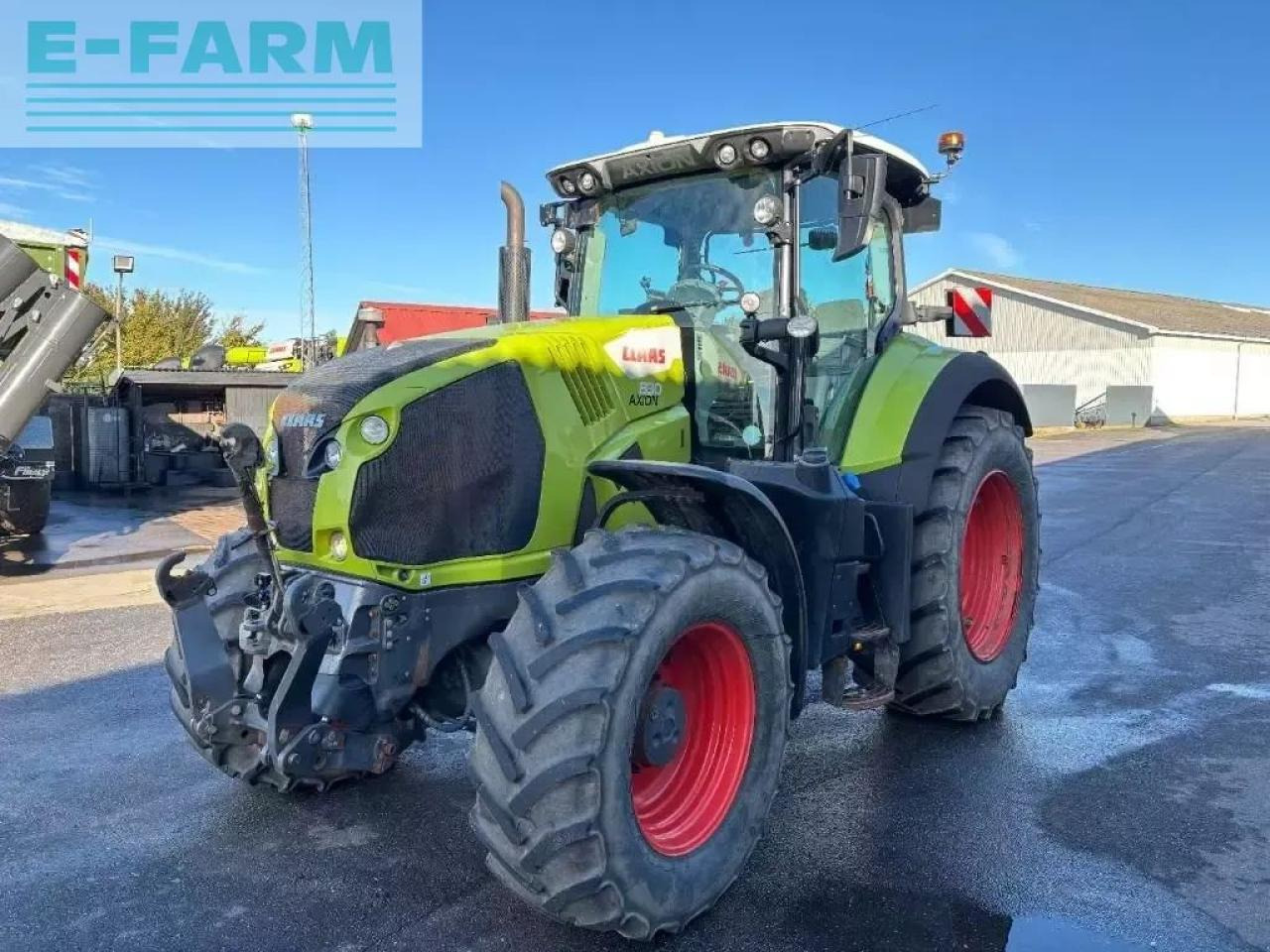 Tracteur agricole CLAAS axion 830 cebis