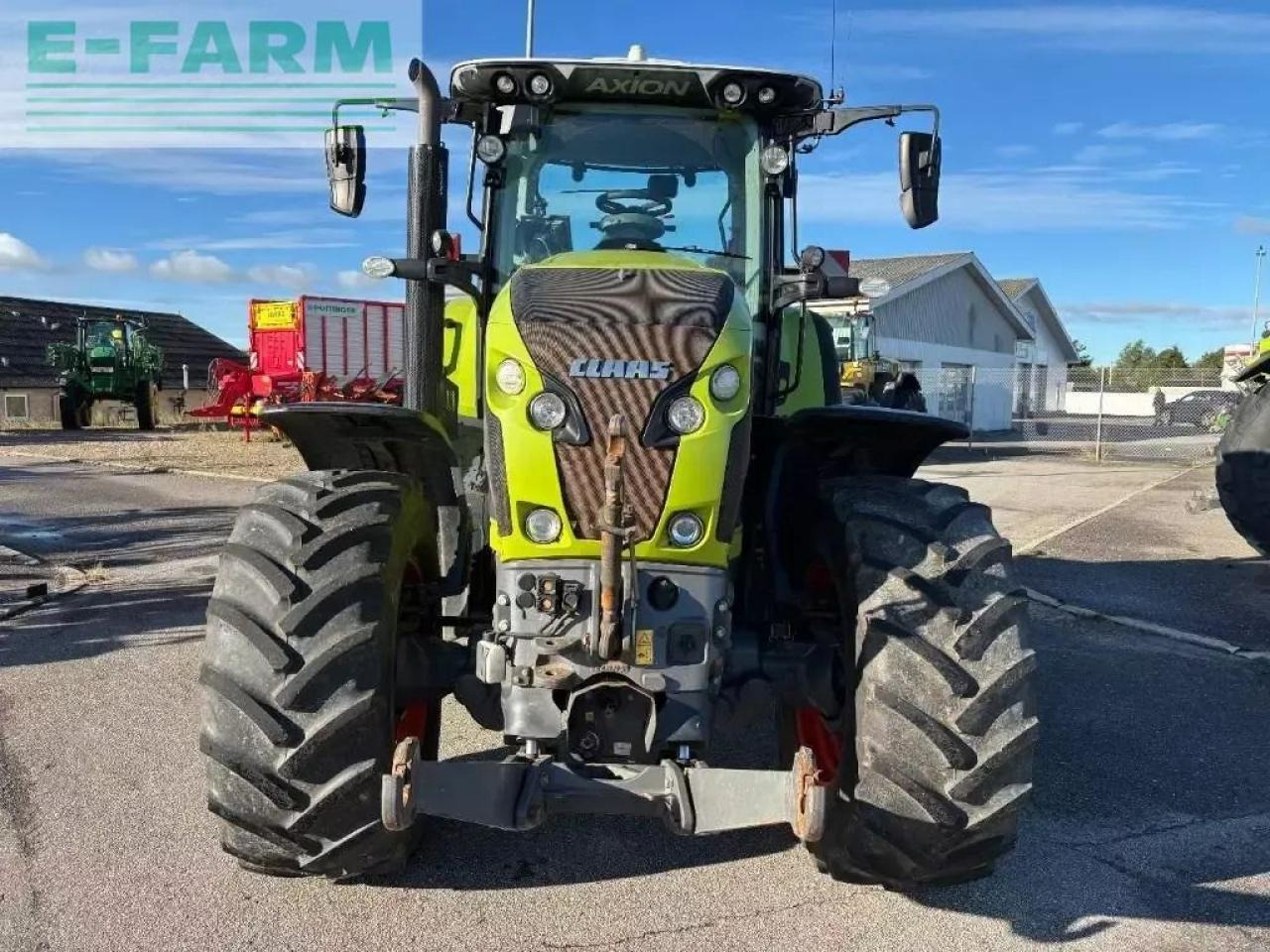 Tracteur agricole CLAAS axion 830 cebis