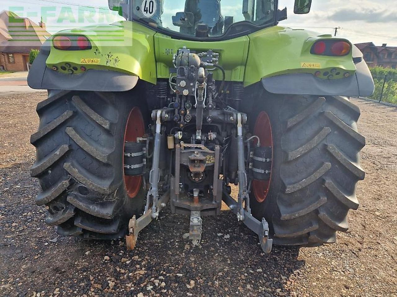 Tracteur agricole CLAAS axion 830 cis