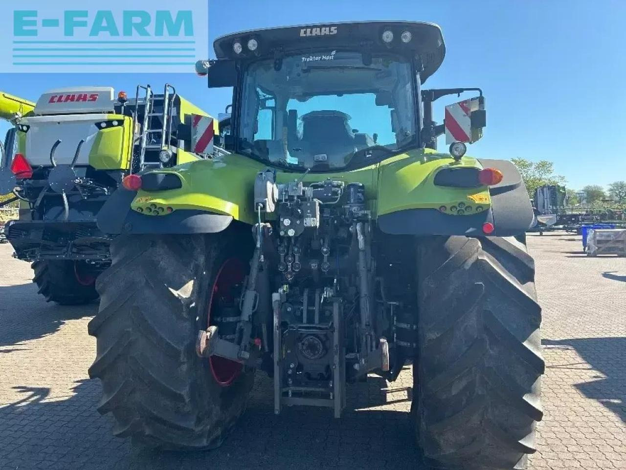 Tracteur agricole CLAAS axion 830 cis+