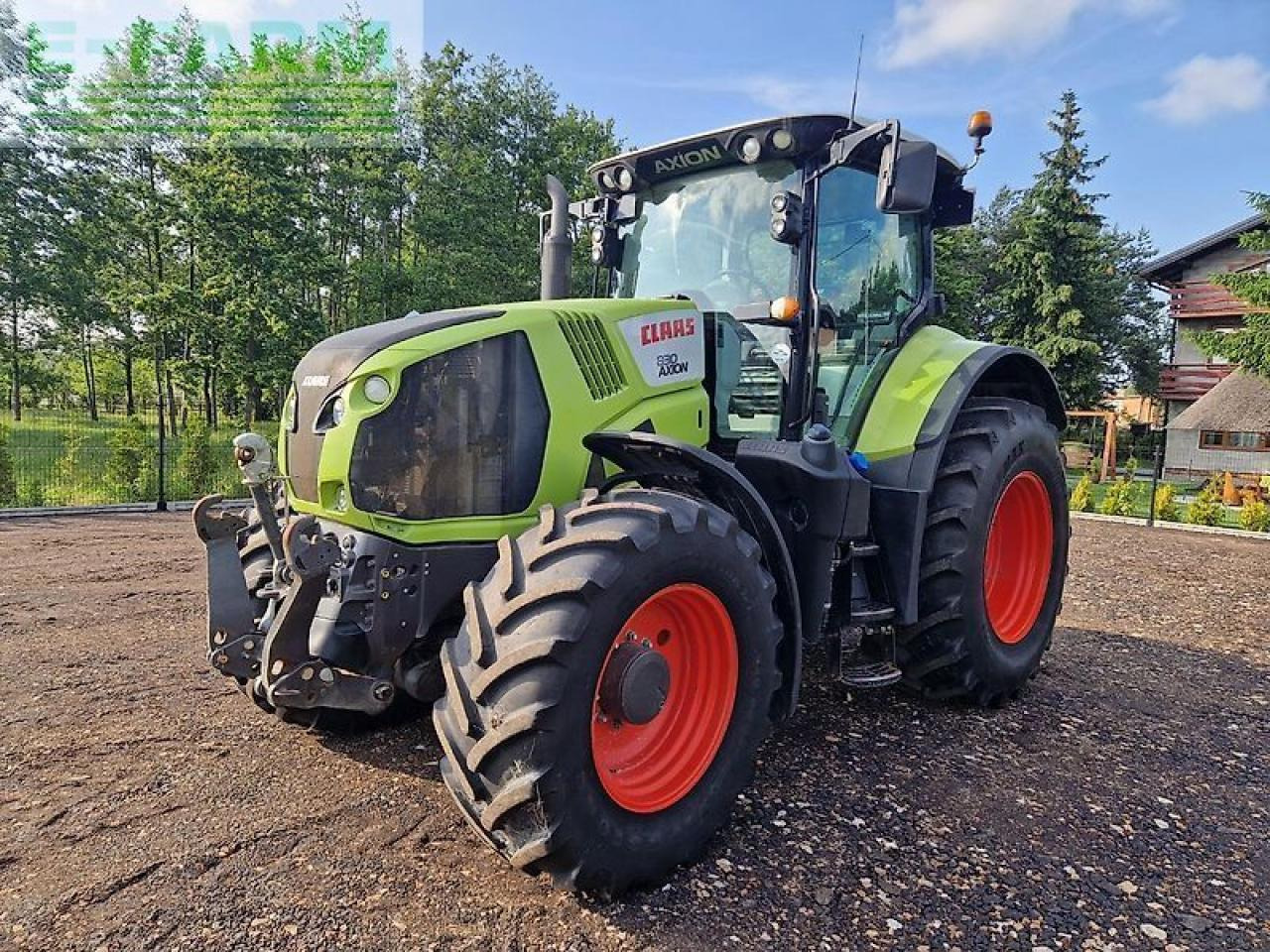 Tracteur agricole CLAAS axion 830 cis