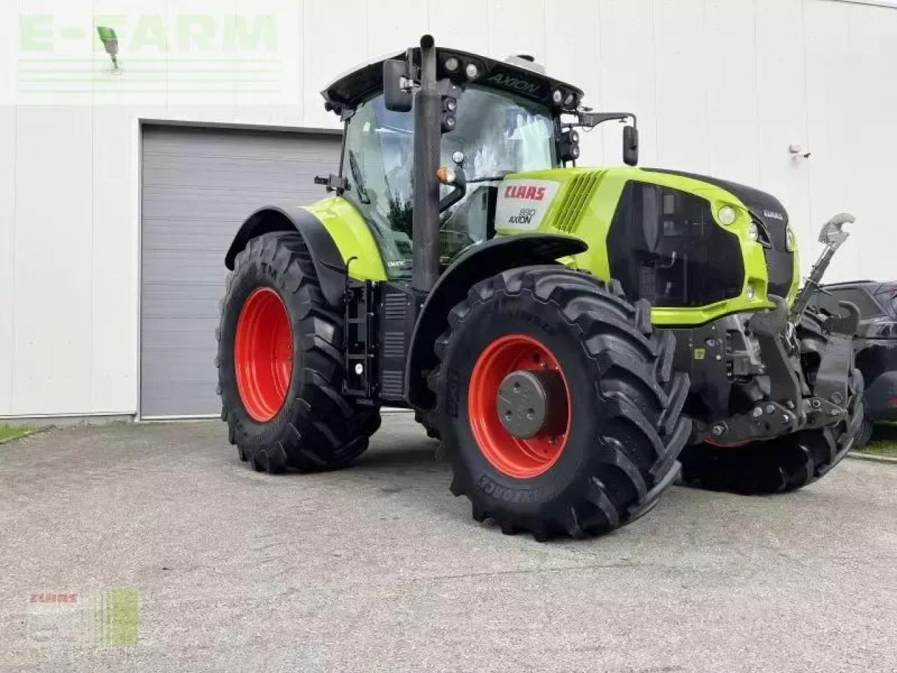 Tracteur agricole CLAAS axion 830 cmatic