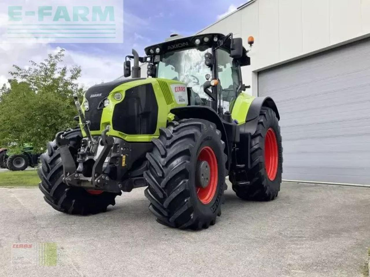 Tracteur agricole CLAAS axion 830 cmatic