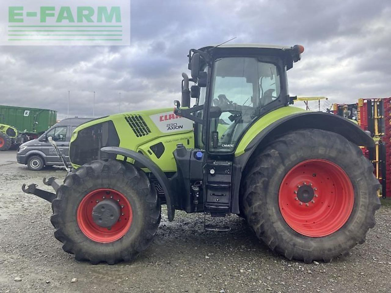 Tracteur agricole CLAAS axion 830 cmatic CMATIC