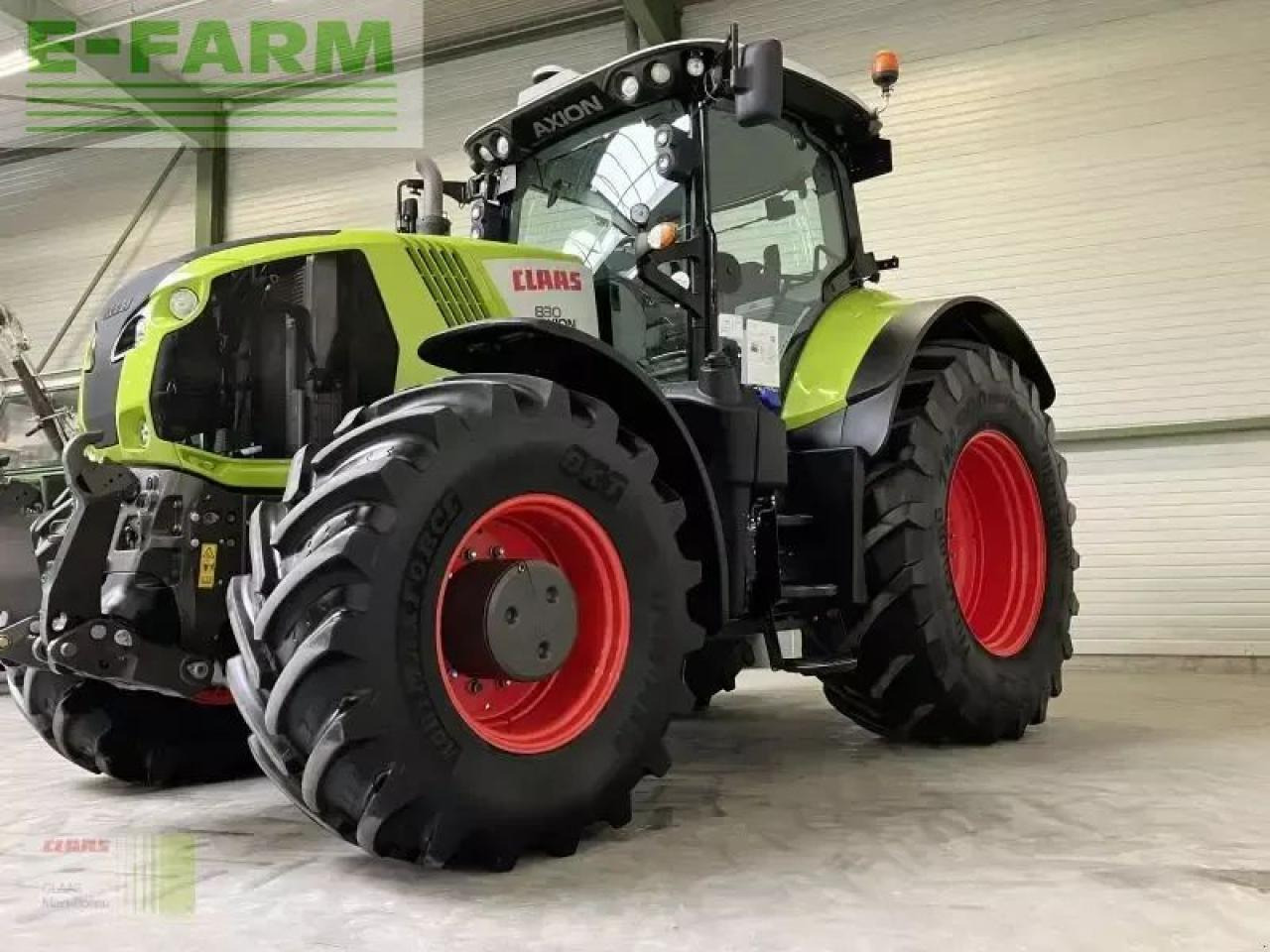 Tracteur agricole CLAAS axion 830 cmatic CMATIC