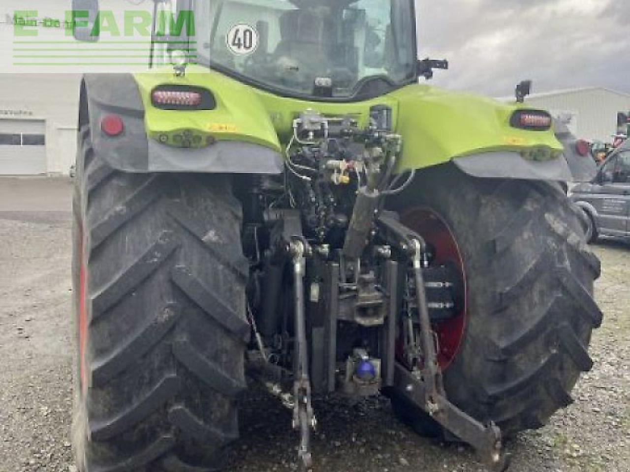 Tracteur agricole CLAAS axion 830 cmatic CMATIC