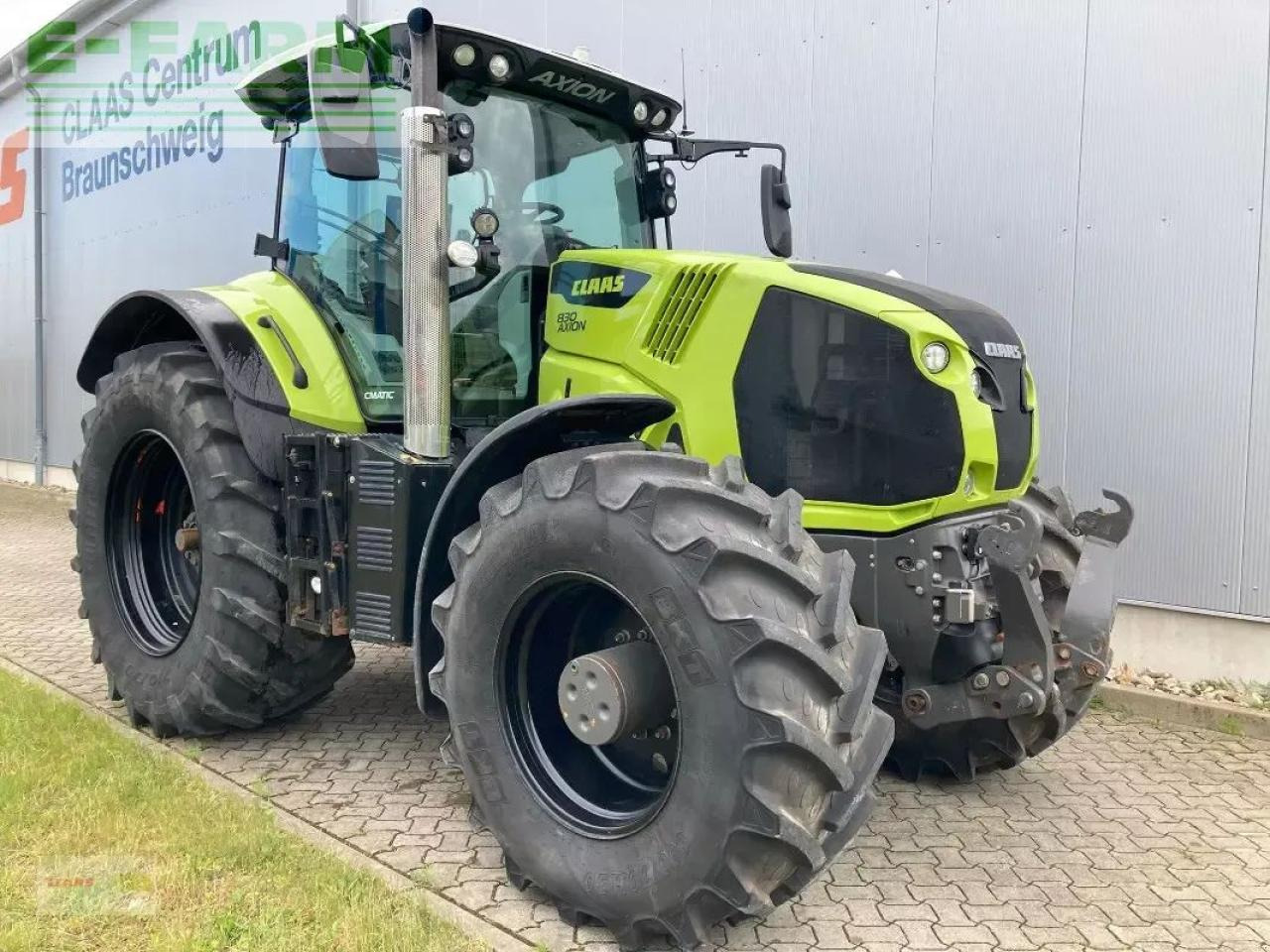 Tracteur agricole CLAAS axion 830 cmatic CMATIC