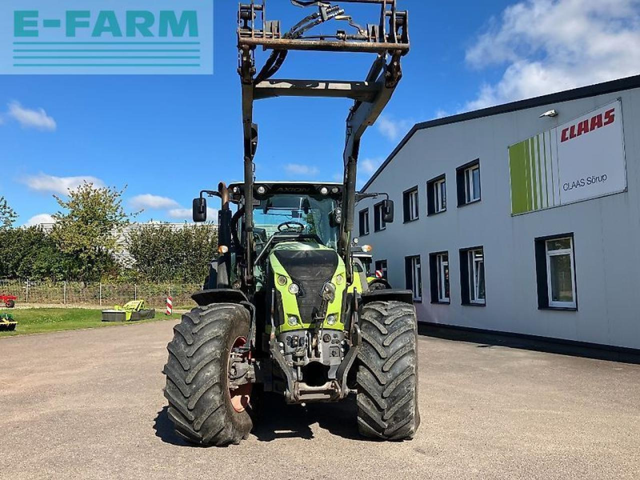 Tracteur agricole CLAAS axion 830 cmatic CMATIC
