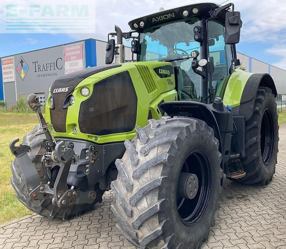 Tracteur agricole CLAAS axion 830 cmatic CMATIC