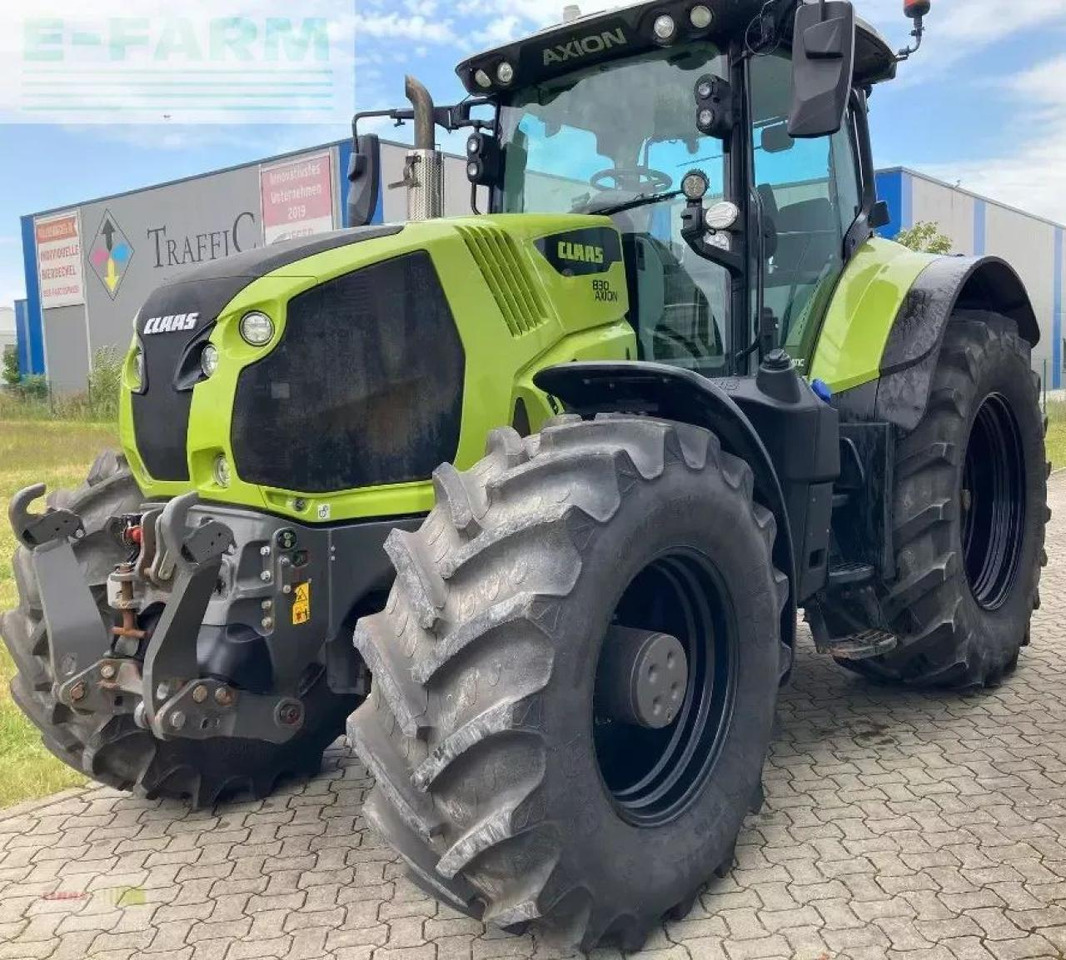 Tracteur agricole CLAAS axion 830 cmatic CMATIC