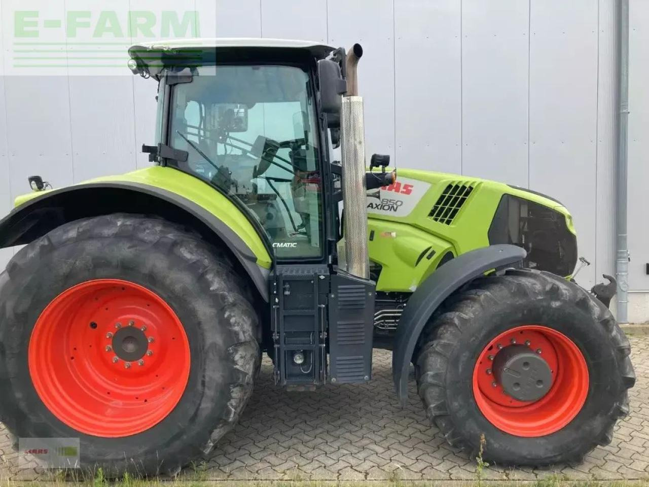 Tracteur agricole CLAAS axion 830 cmatic CMATIC