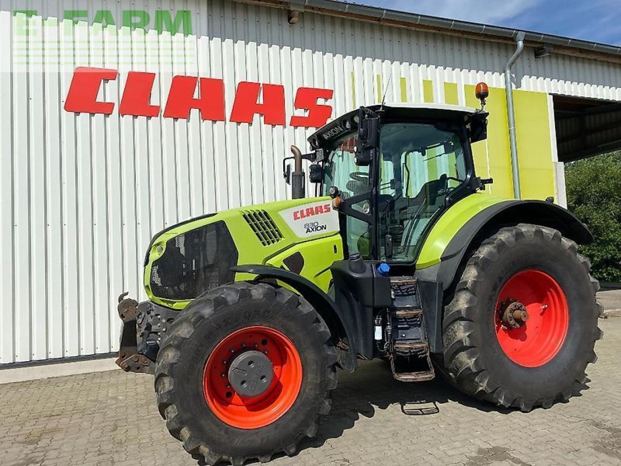 Tracteur agricole CLAAS axion 830 cmatic CMATIC
