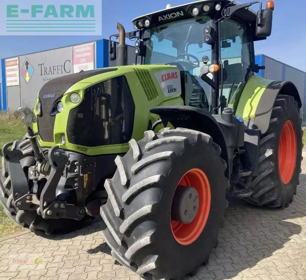 Tracteur agricole CLAAS axion 830 cmatic CMATIC
