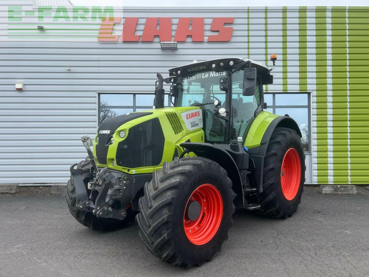 Tracteur agricole CLAAS axion 830 cmatic business CMATIC