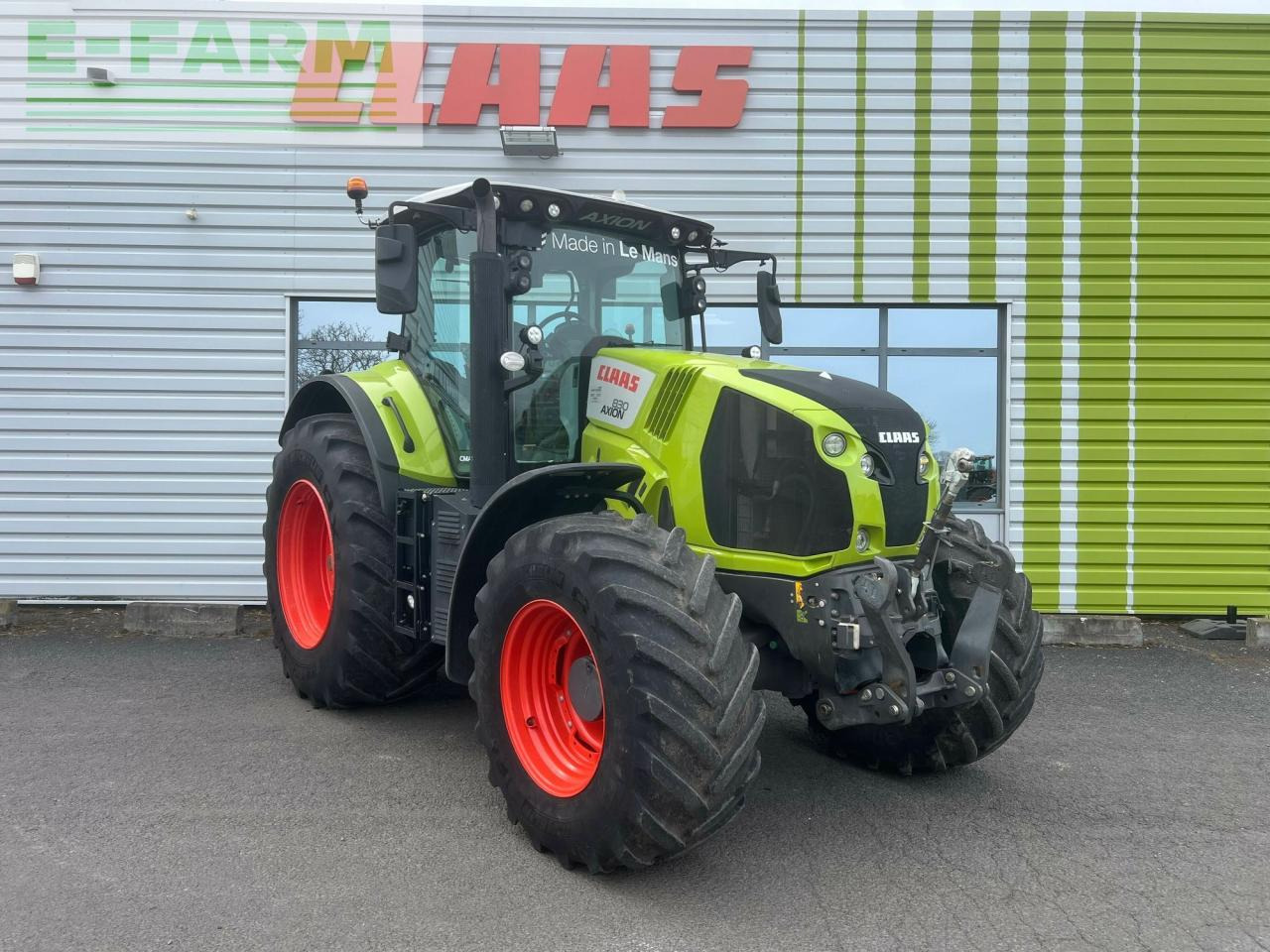 Tracteur agricole CLAAS axion 830 cmatic business CMATIC