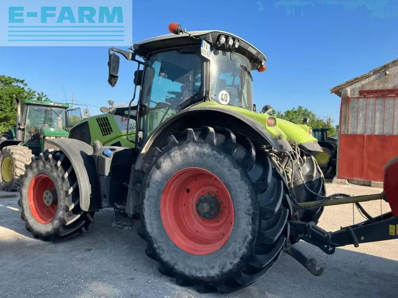 Tracteur agricole CLAAS axion 830 cmatic business CMATIC