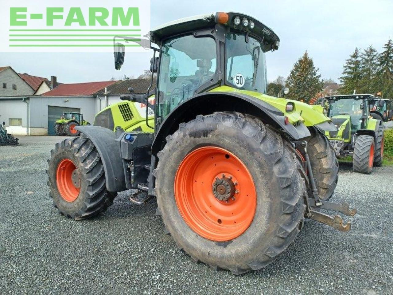 Tracteur agricole CLAAS axion 830 cmatic cebis