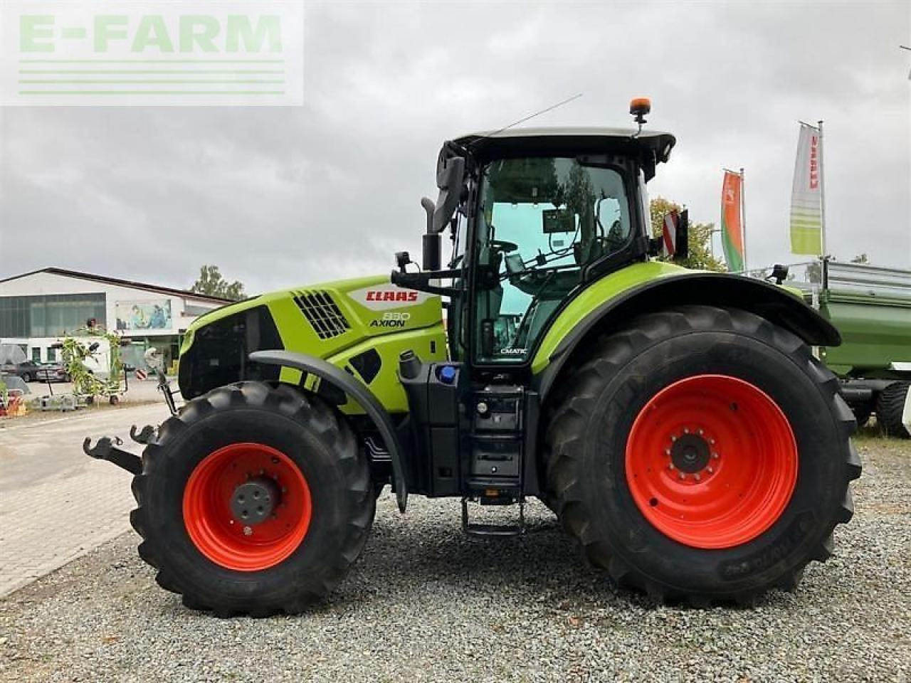 Tracteur agricole CLAAS axion 830 cmatic cebis CMATIC CEBIS