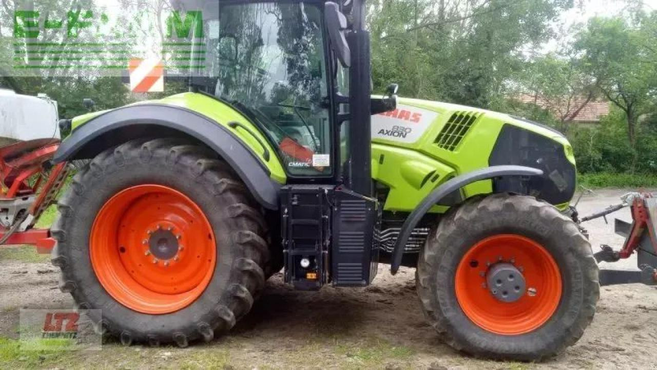 Tracteur agricole CLAAS axion 830 cmatic cebis CMATIC CEBIS
