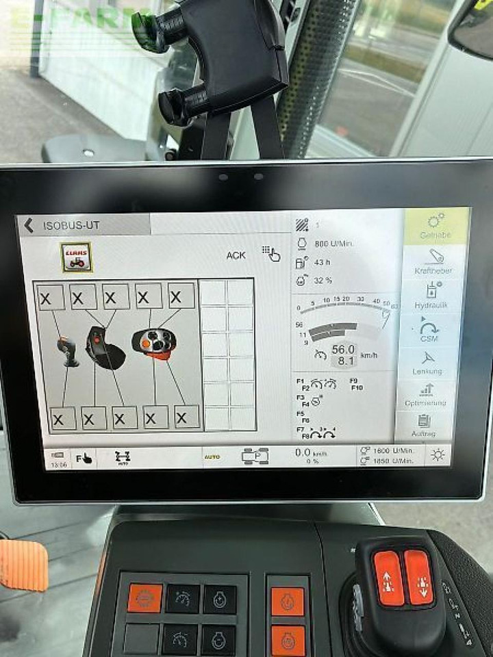 Tracteur agricole CLAAS axion 830 cmatic cebis CMATIC CEBIS