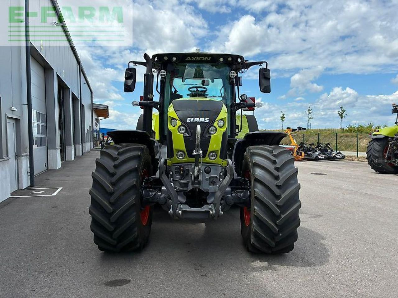 Tracteur agricole CLAAS axion 830 cmatic cebis CMATIC CEBIS