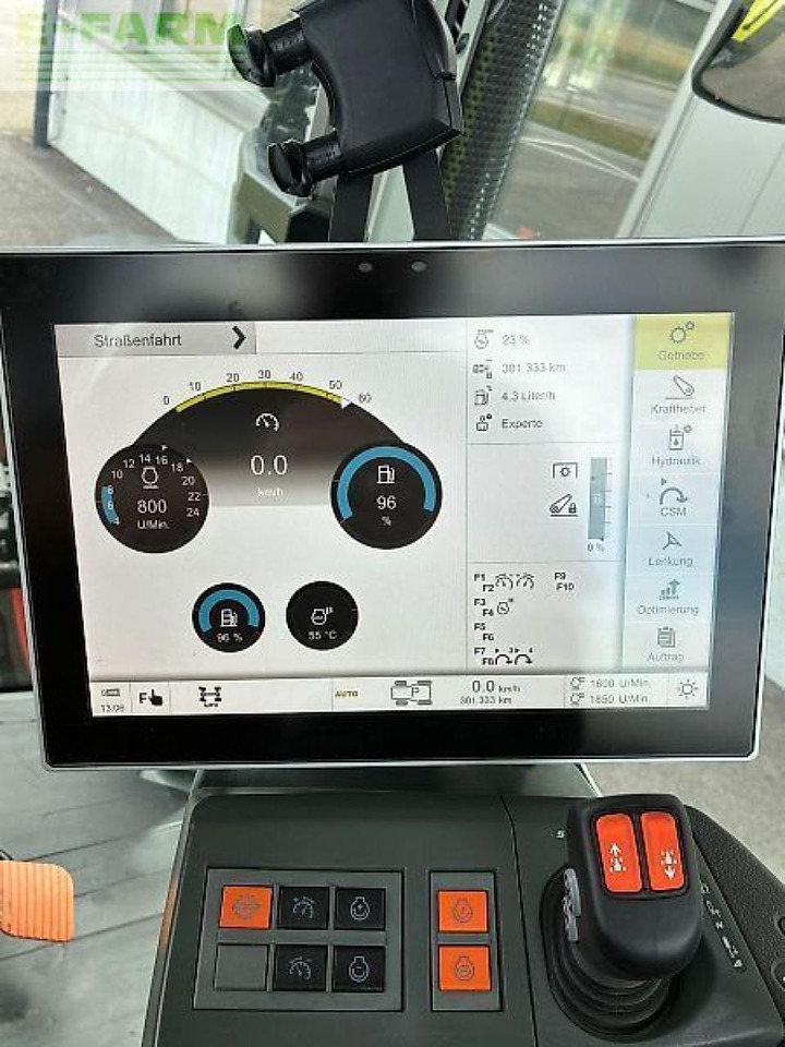 Tracteur agricole CLAAS axion 830 cmatic cebis CMATIC CEBIS