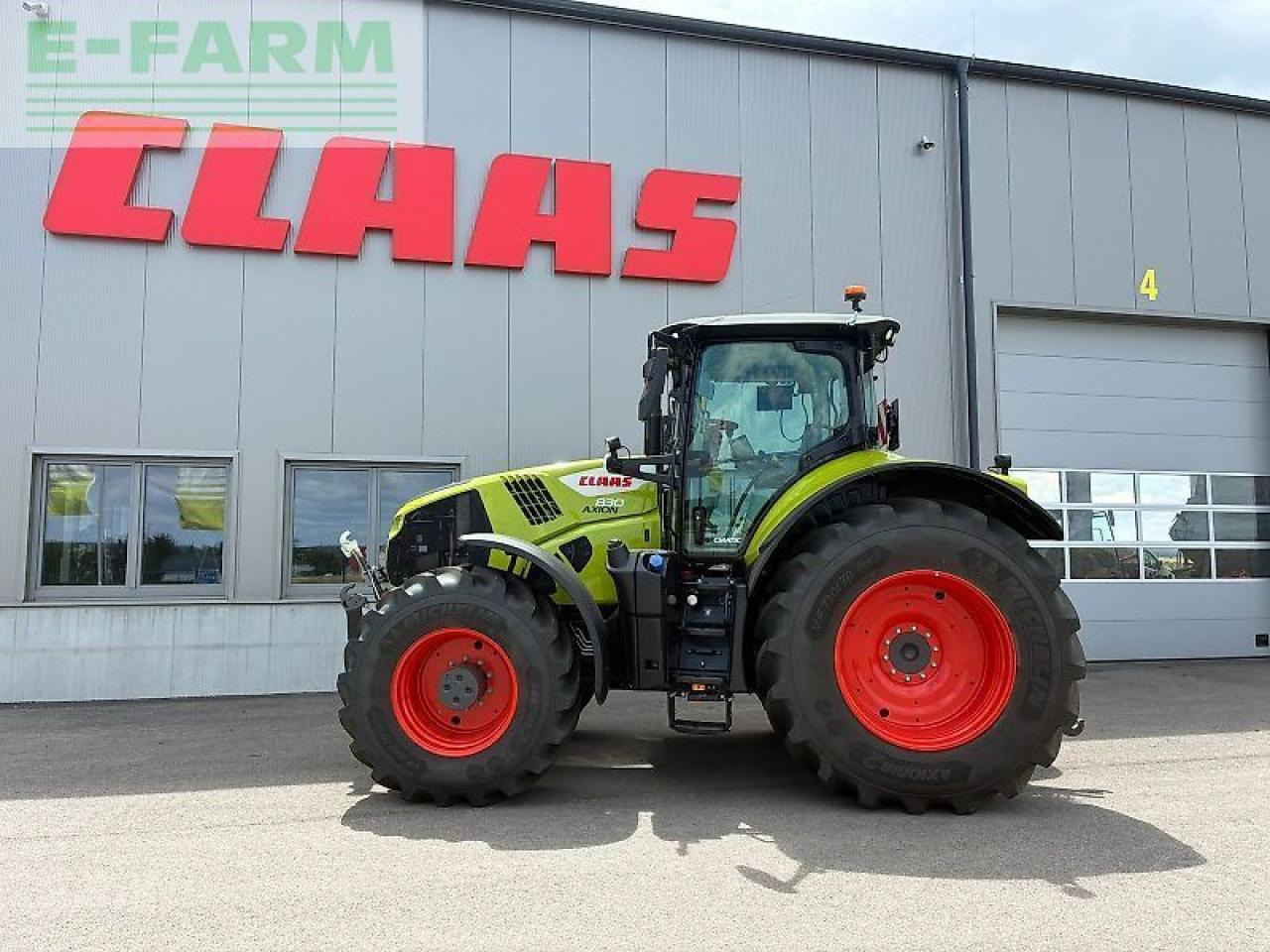 Tracteur agricole CLAAS axion 830 cmatic cebis CMATIC CEBIS