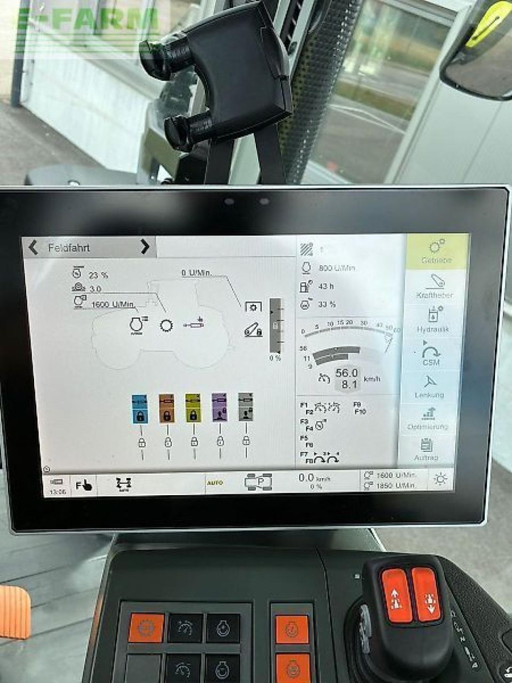 Tracteur agricole CLAAS axion 830 cmatic cebis CMATIC CEBIS